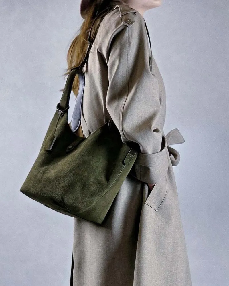 Women's Polo Play Suede Large Tote Bag sold by Larosa product image thumbnail 2