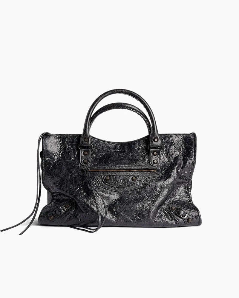 Women's black LA City Calfskin Bag Mini sold by Larosa