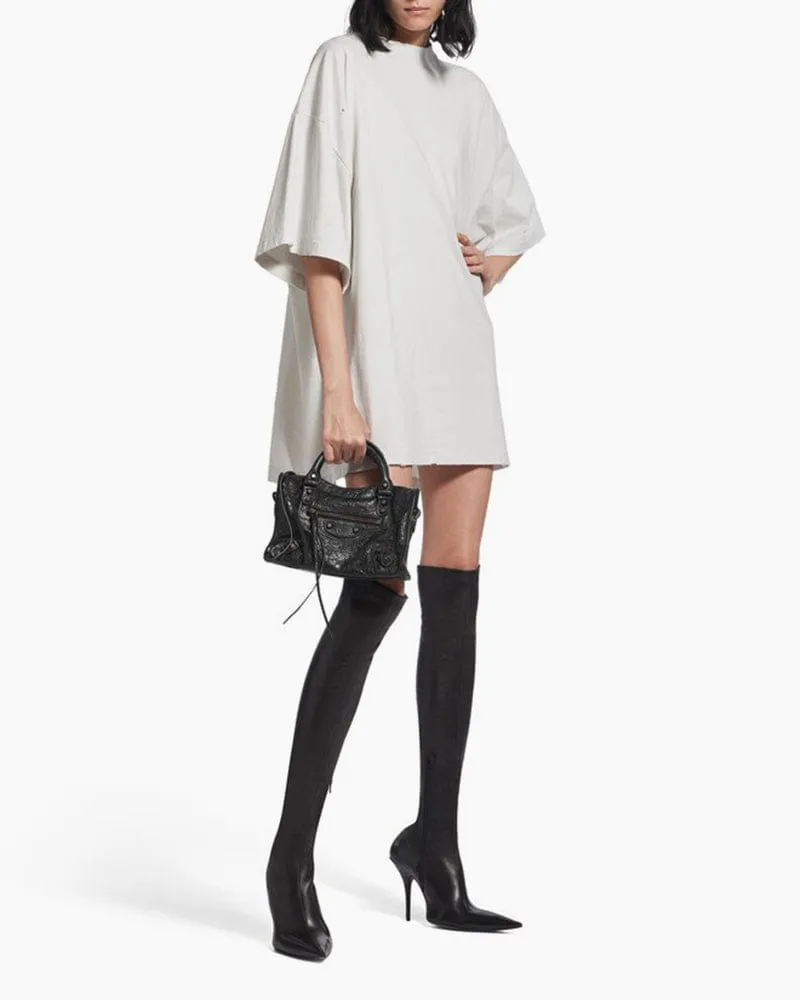 Women's black LA City Calfskin Bag Mini sold by Larosa product image thumbnail 5