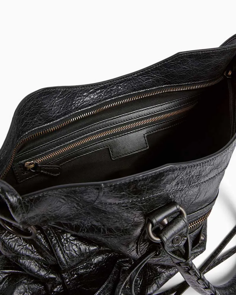 Women's black LA City Calfskin Bag Mini sold by Larosa product image thumbnail 3