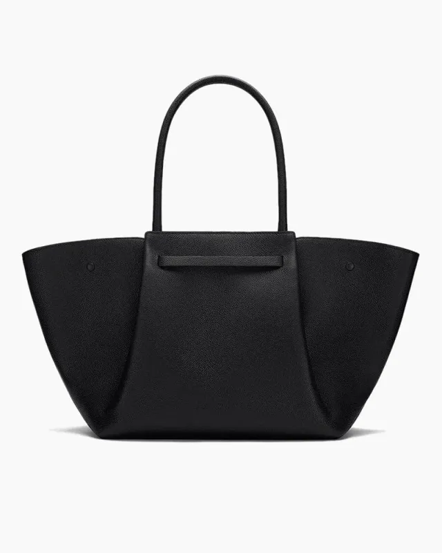 Women's New York Belted Leather Tote Bag sold by Larosa