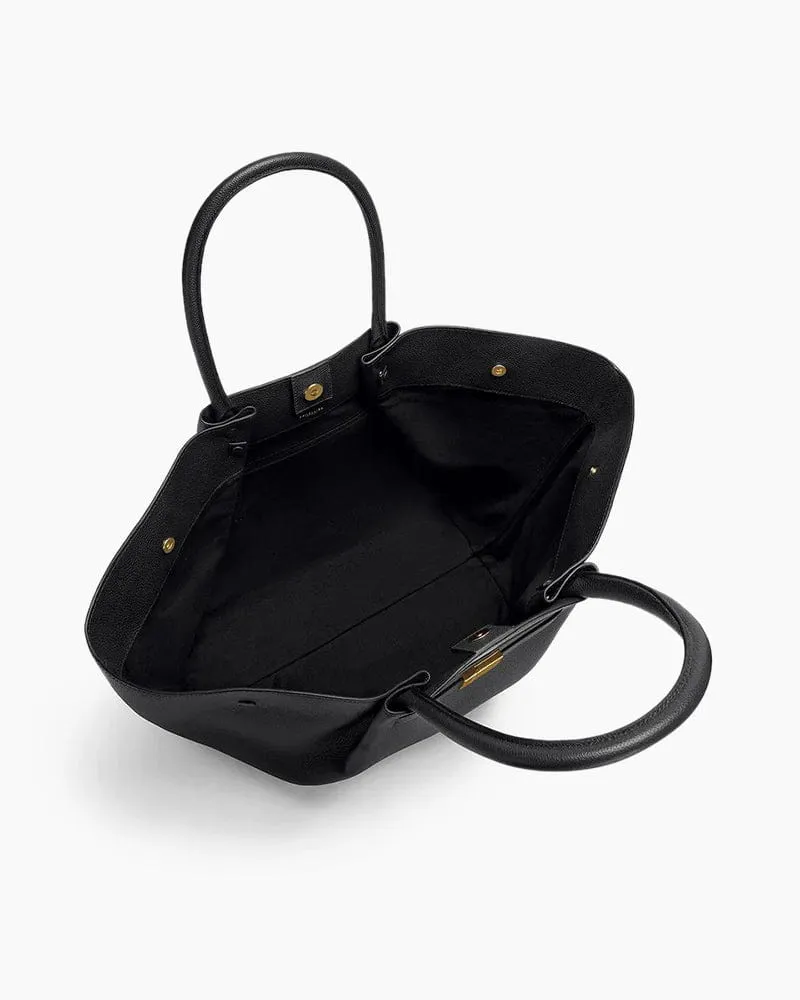 Women's New York Belted Leather Tote Bag sold by Larosa product image thumbnail 2
