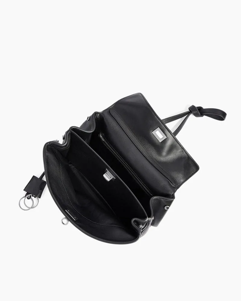 Women's Vintage Oil Waxed Leather Tote Bag sold by Larosa product image thumbnail 5