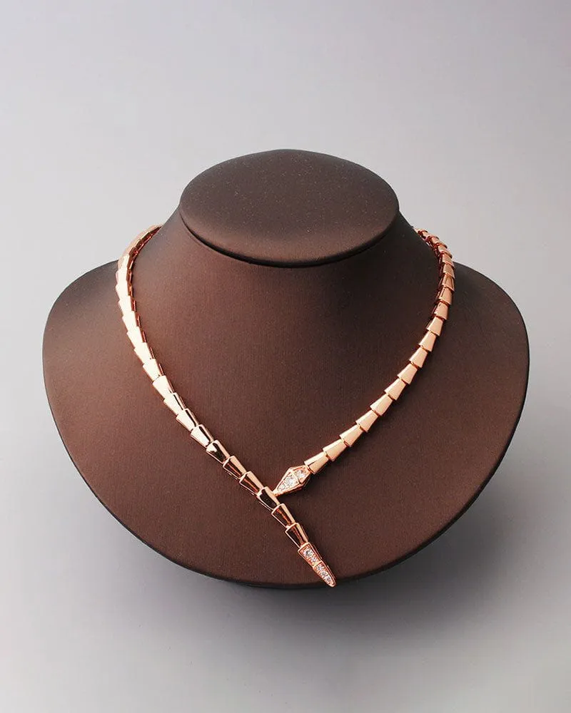Women's Serpenti Viper Diamond Necklace sold by Larosa product image thumbnail 5