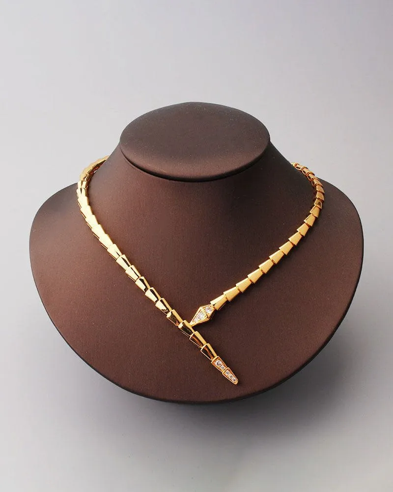 Women's Serpenti Viper Diamond Necklace sold by Larosa product image thumbnail 2