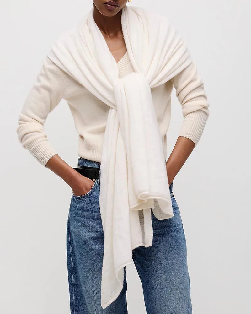 Oversized Cashmere Wrap sold by Larosa product image thumbnail 3