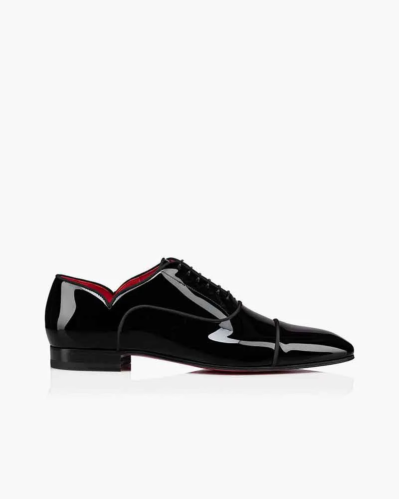 Men's Black Patent Calf Leather Oxfords sold by Larosa