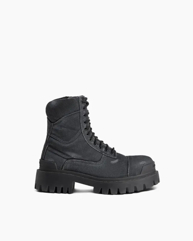 Men's Combat Strike Boot in Black sold by Larosa
