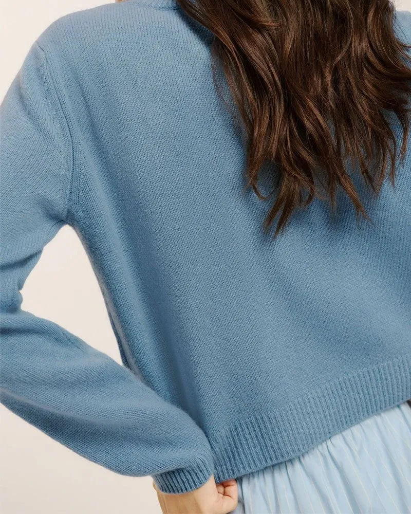 Women’s Long Sleeve Knit Button-Down Cardigan sold by Larosa product image thumbnail 4