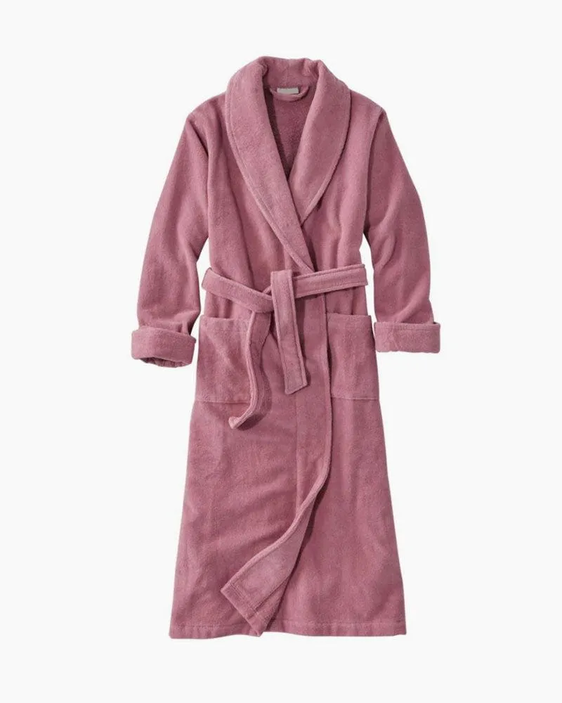 Women's Soft Plush Terry Bathrobe sold by Larosa