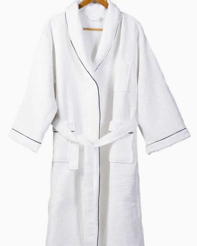 Waffle Weave Resort Bathrobe sold by Larosa