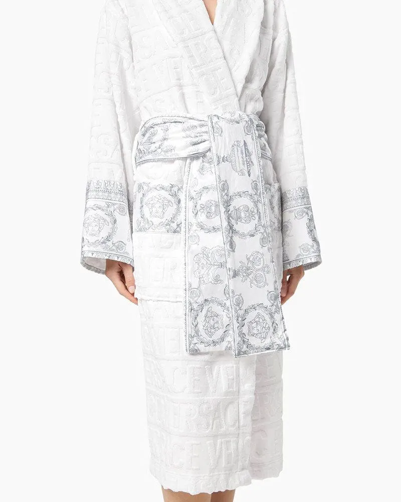 Cotton Terry Baroque Bathrobe sold by Larosa product image thumbnail 5