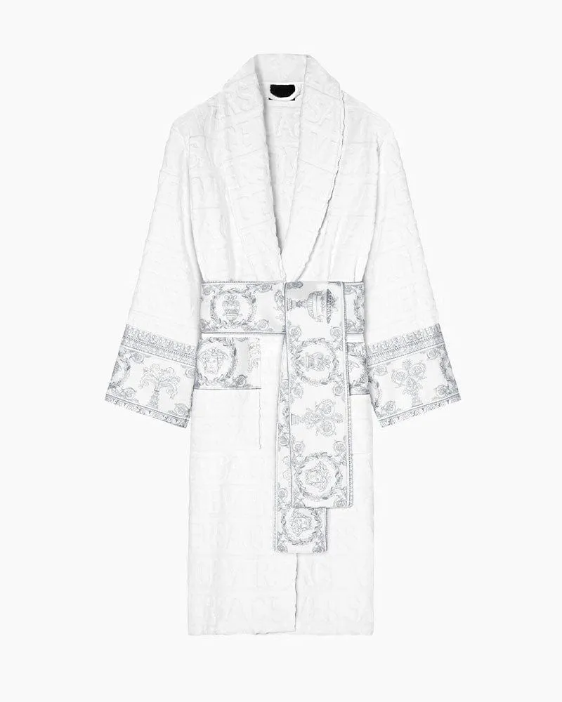 Cotton Terry Baroque Bathrobe sold by Larosa product image thumbnail 3