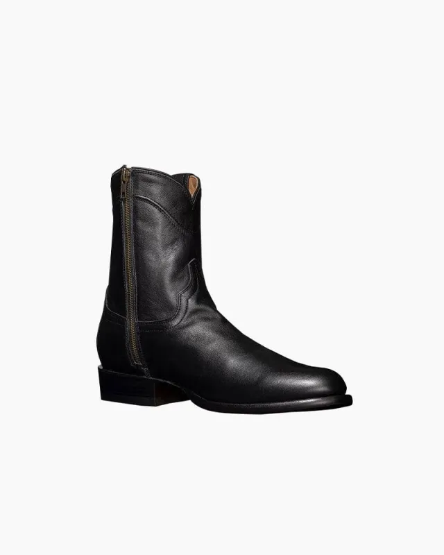 Men's Urban Elegance Classic Zip Ankle Boots made by Larosa