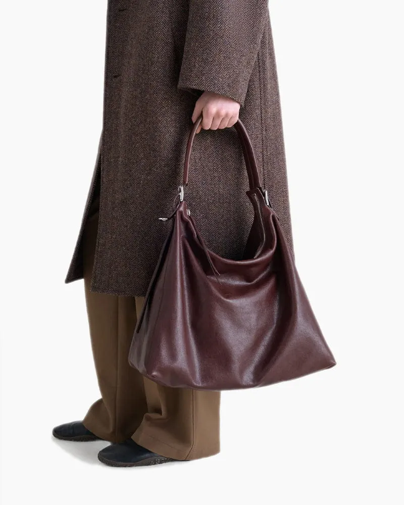 (Pre-sale) Women's Belted Leather Tote Bag sold by Larosa product image thumbnail 4