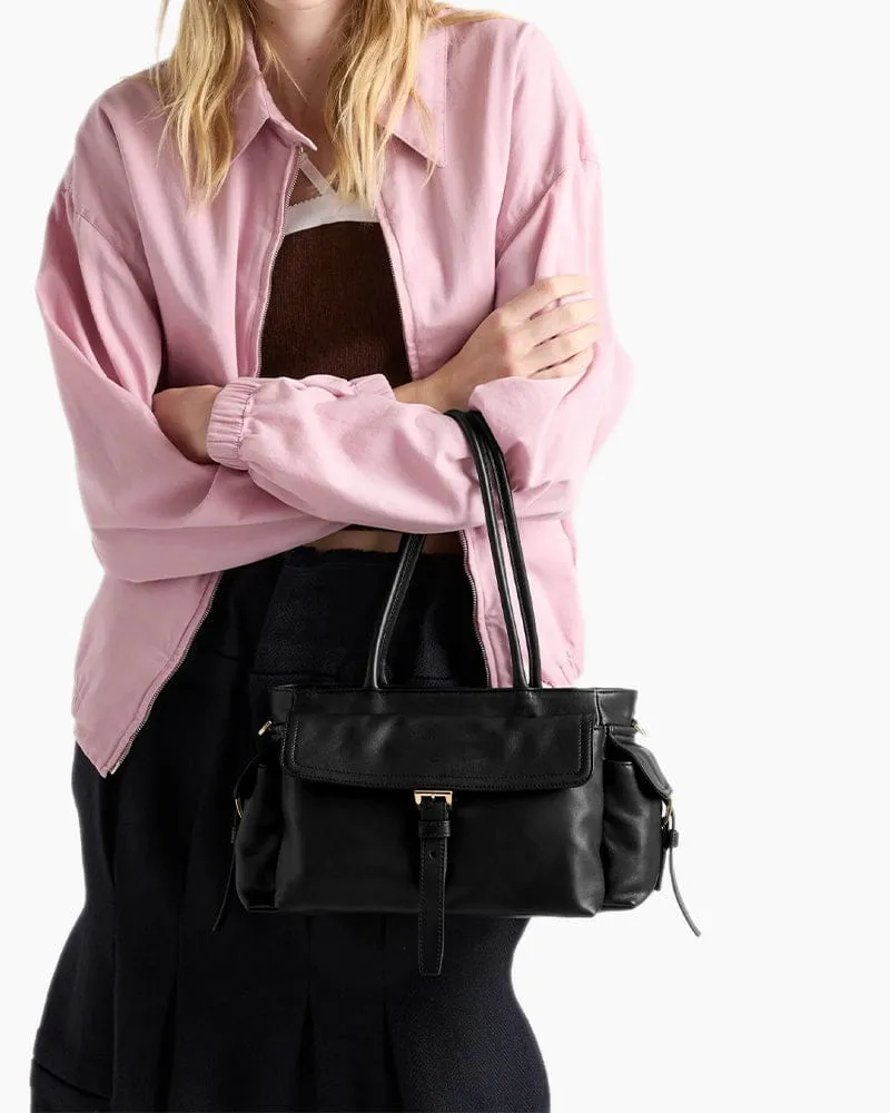 Medium Explorer Leather Tote Bag sold by Larosa product image thumbnail 3