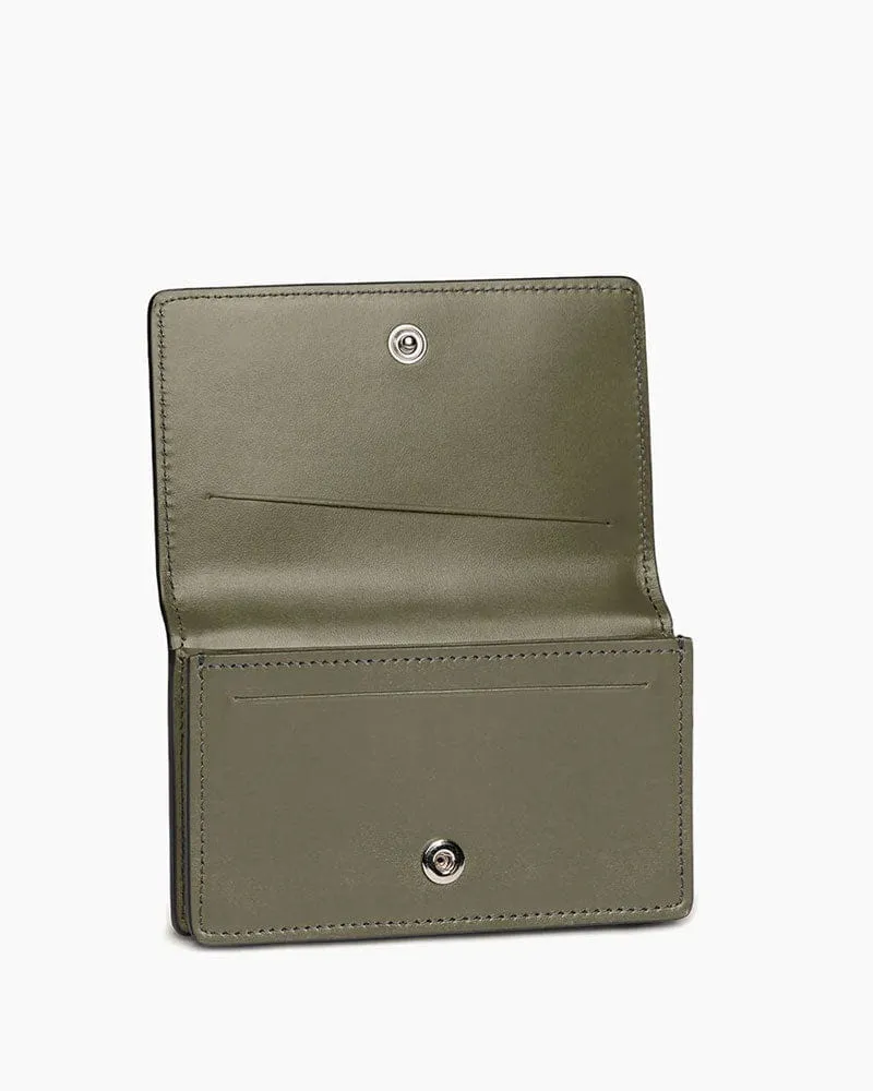 (Pre-sale) Grainy Leather Snap Button Wallet sold by Larosa product image thumbnail 4