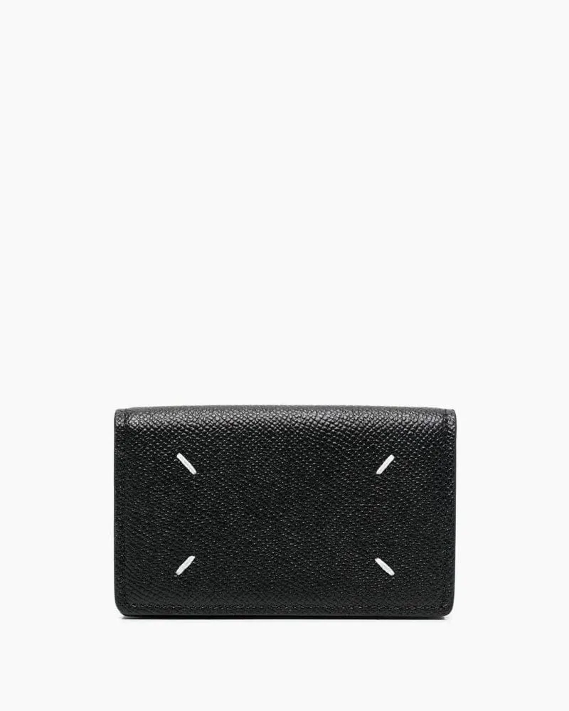 (Pre-sale) Grainy Leather Snap Button Wallet sold by Larosa product image thumbnail 2