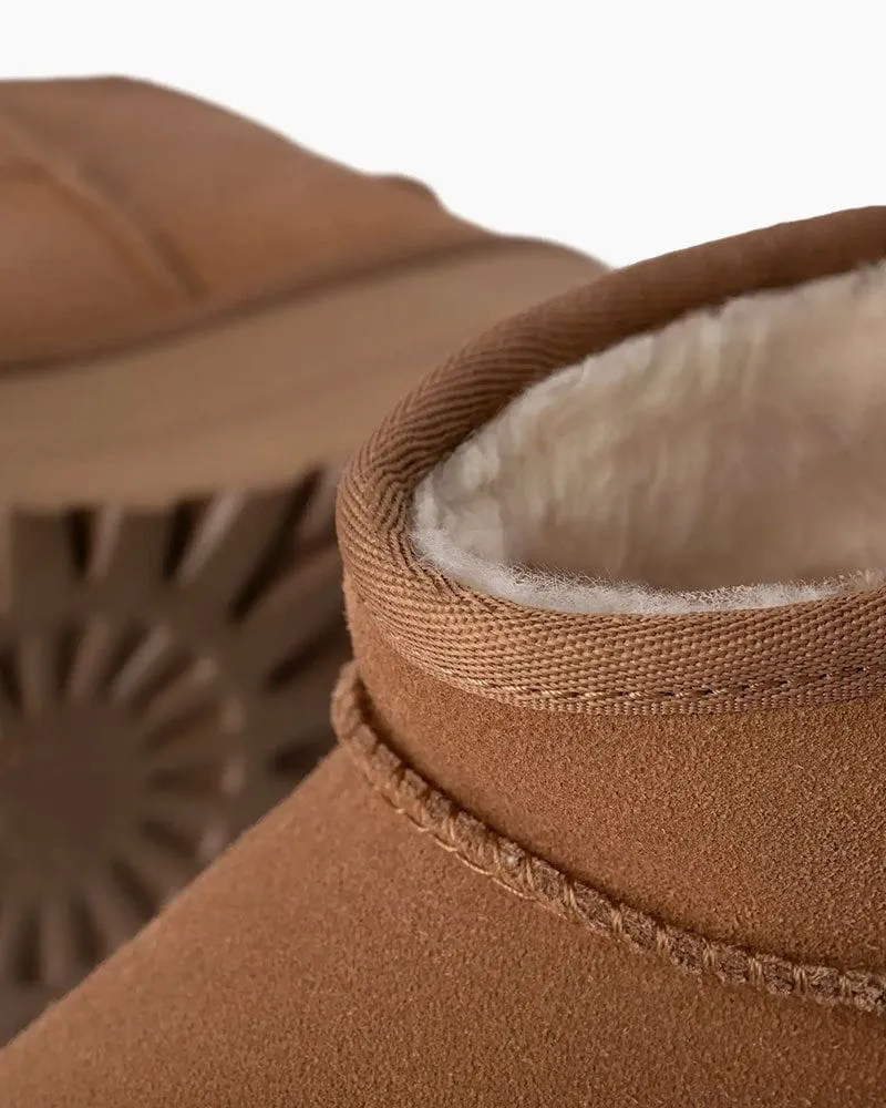 Women's U-style Classic Cozy Boots Platform sold by Larosa product image thumbnail 5