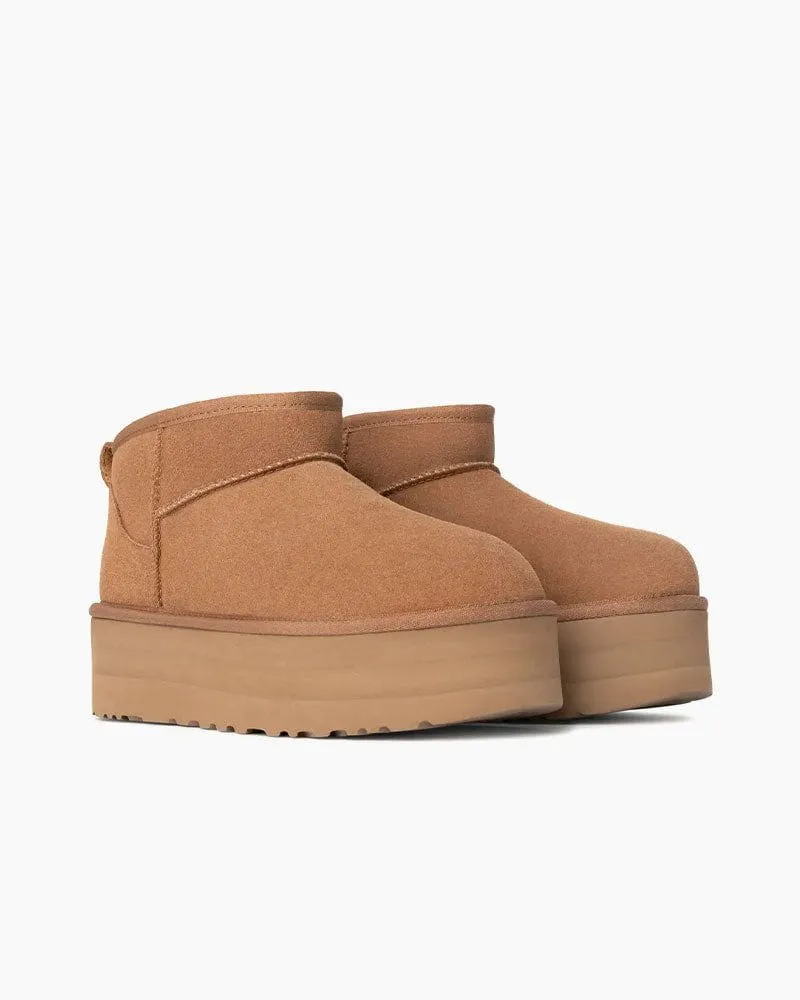 Women's U-style Classic Cozy Boots Platform sold by Larosa product image thumbnail 2