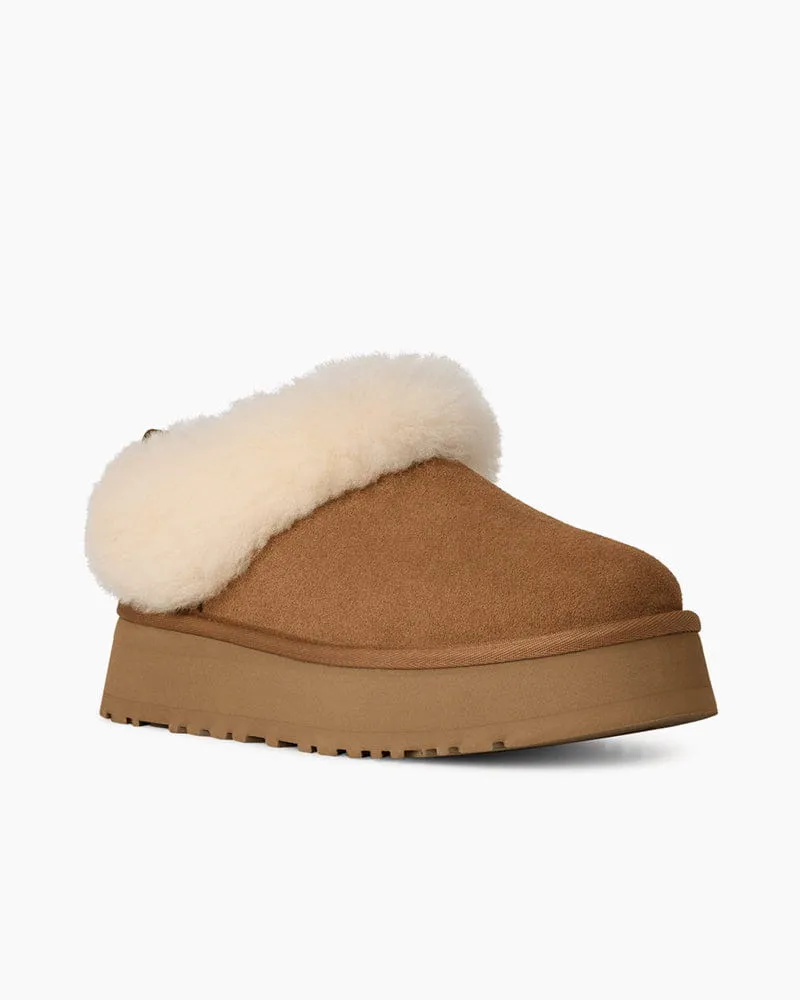 Women's U-Style Chestnut&Sand Suede Flats sold by Larosa product image thumbnail 2