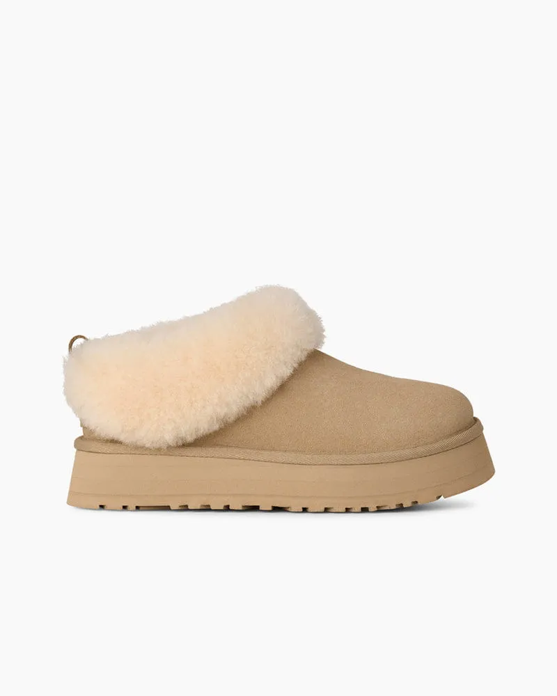 Women's U-Style Chestnut&Sand Suede Flats sold by Larosa product image thumbnail 5