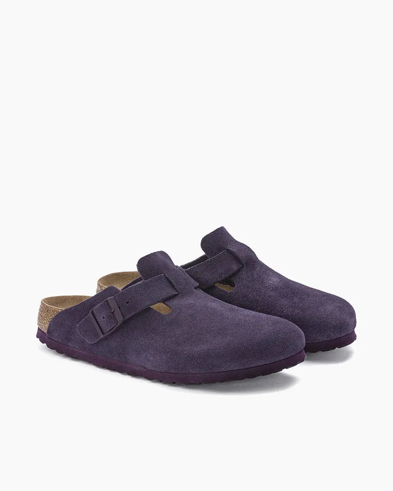 Women's Suede U-Style Soft Footbed Boston Clogs sold by Larosa product image thumbnail 2