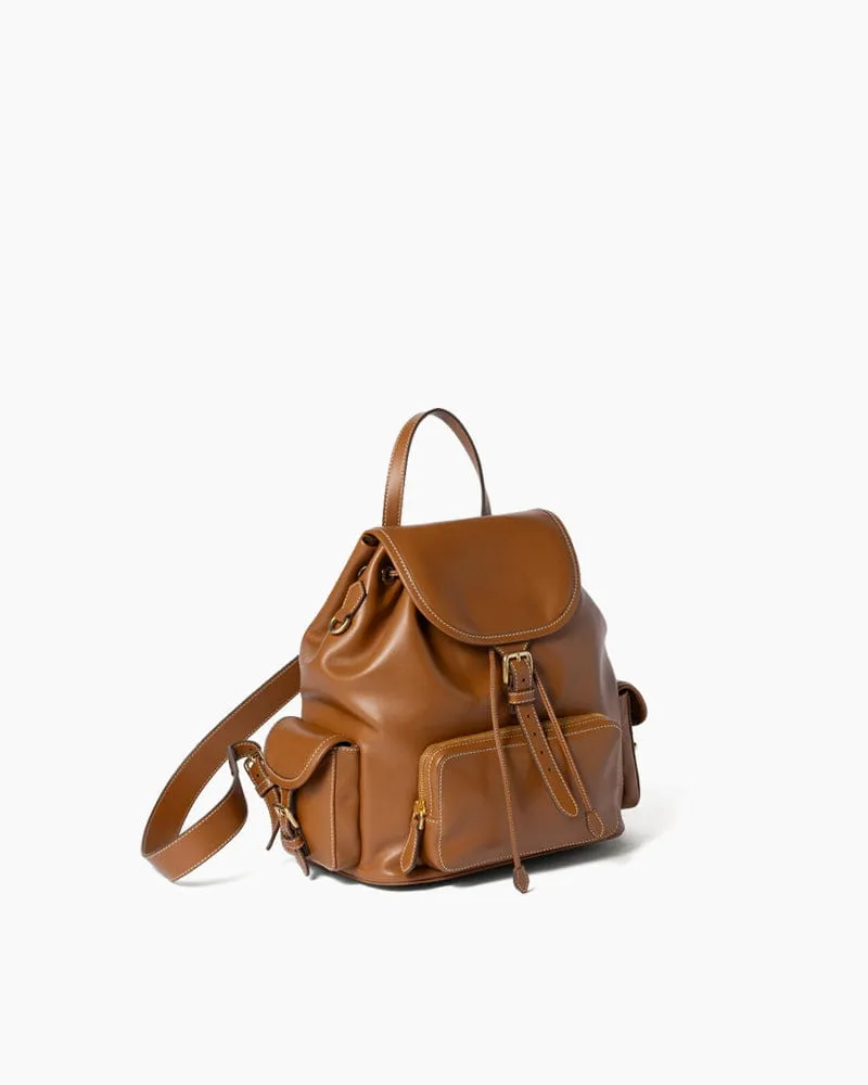 Casual Leather Backpack sold by Larosa product image thumbnail 2