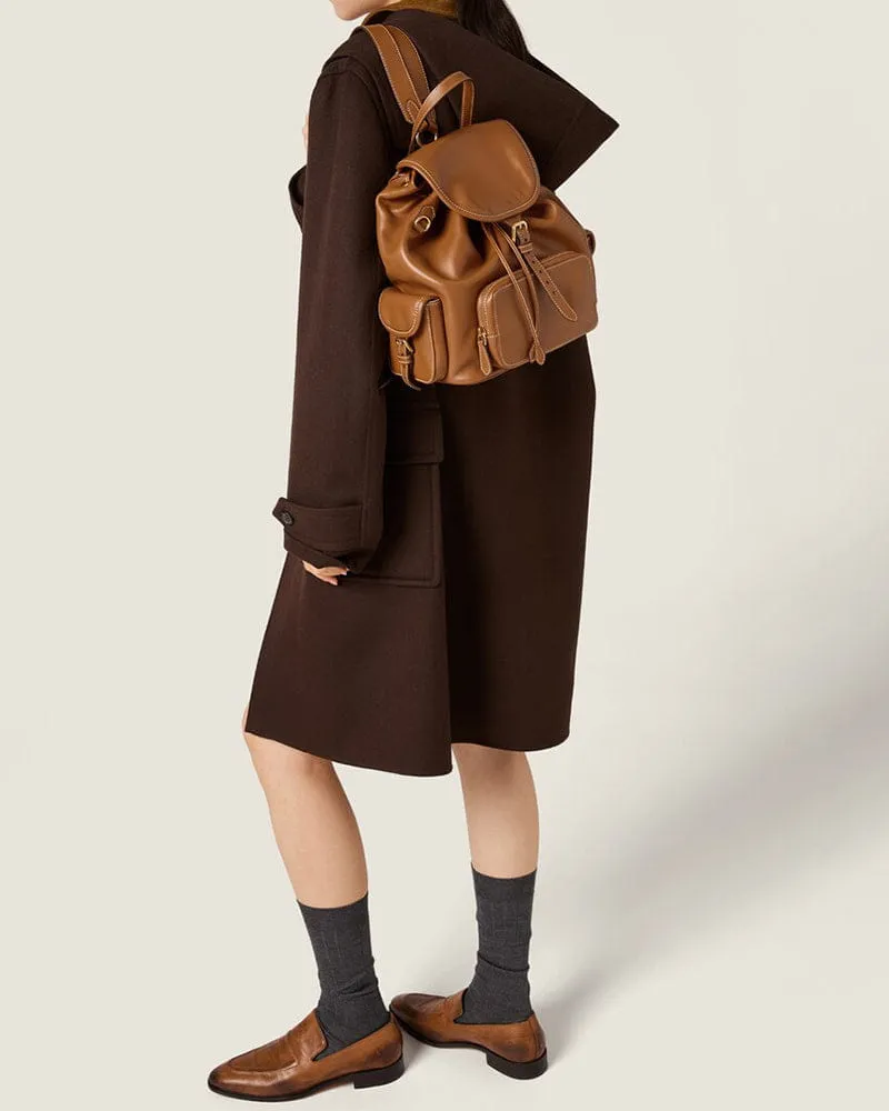Casual Leather Backpack sold by Larosa product image thumbnail 4
