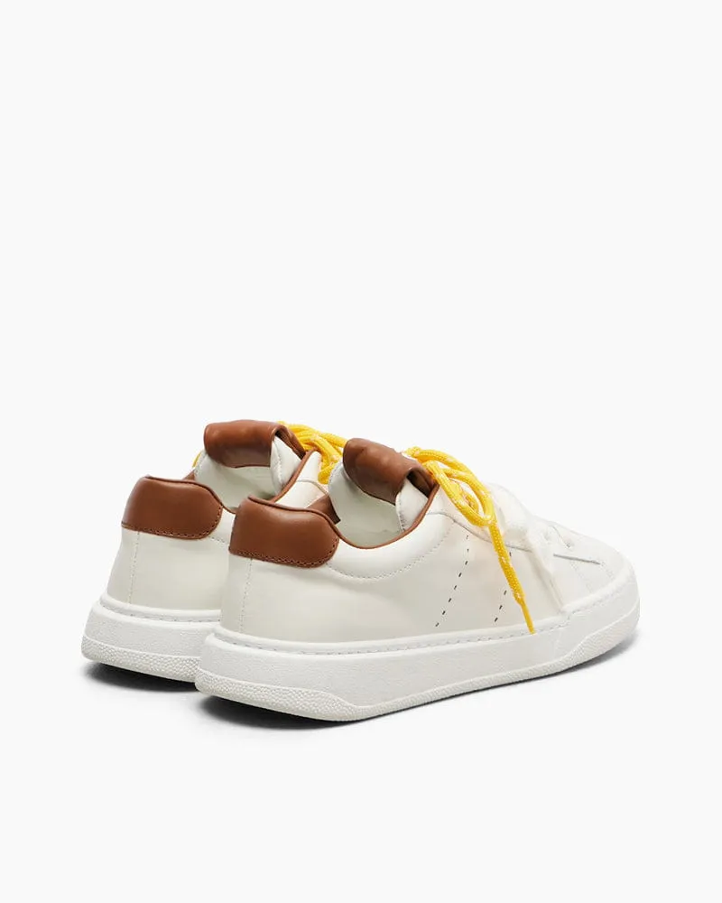 Women‘s White StrideForce Leather Sneakers sold by Larosa product image thumbnail 2