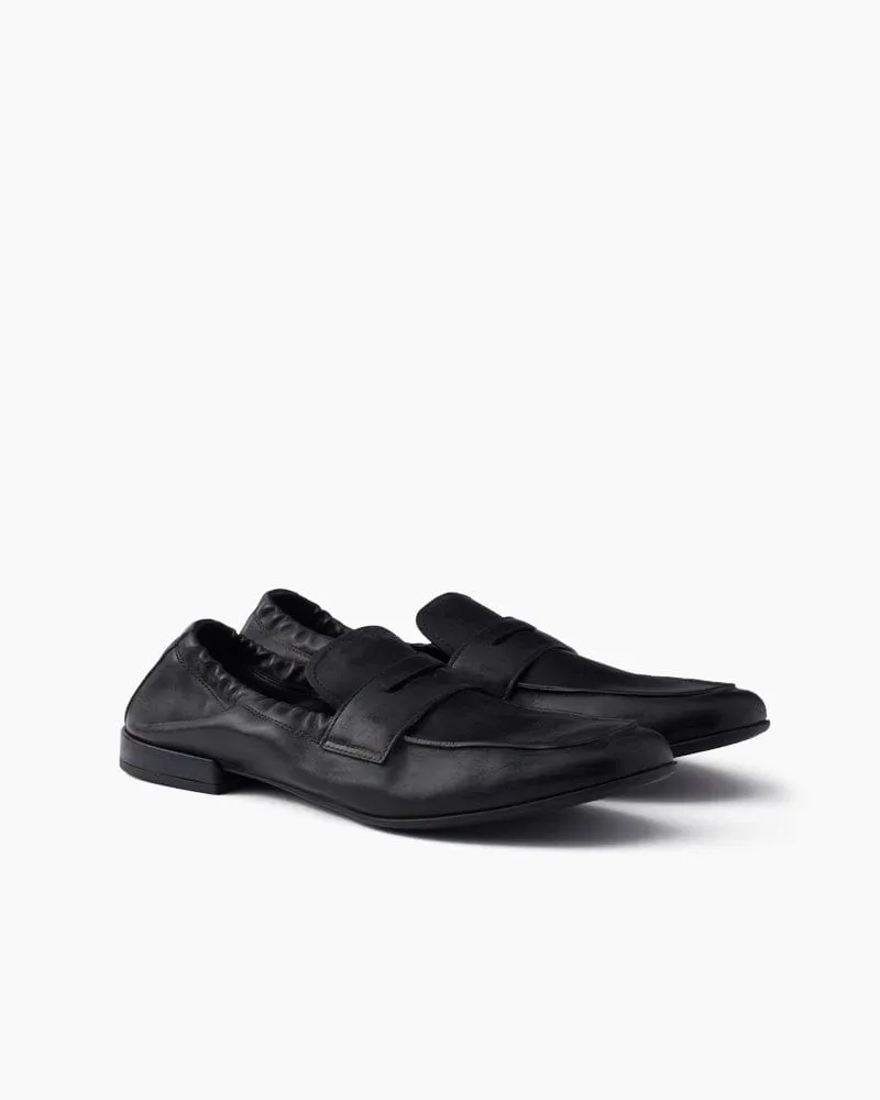 Yeager Antiqued Suede&Leather Loafers sold by Larosa product image thumbnail 4