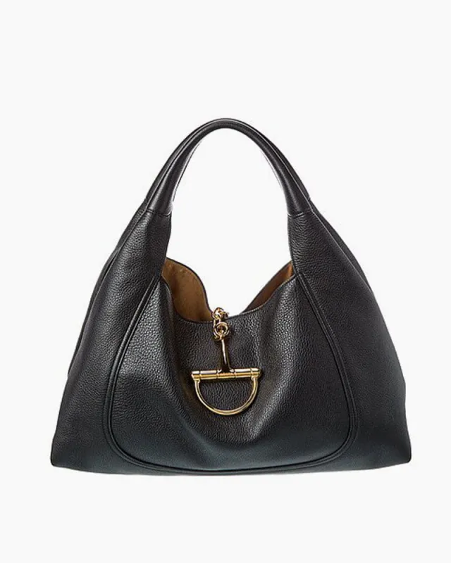 Luxurious Pebbled Leather Shoulder Bag sold by Larosa