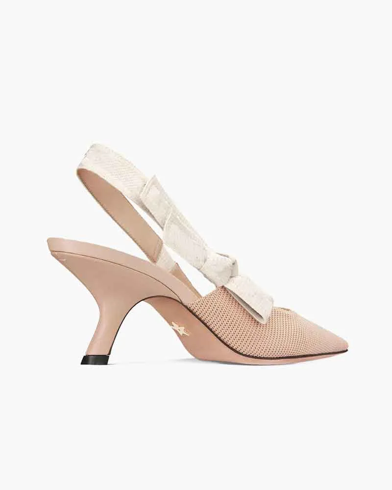 Modern Black Fabric Evening Pumps with Knot Strap Detail sold by Larosa product image thumbnail 4