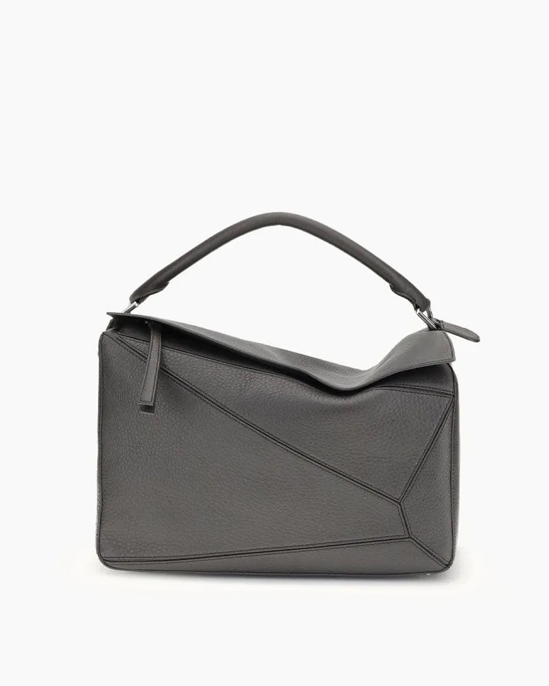Large Form-Panel Leather Handbag sold by Larosa product image thumbnail 5