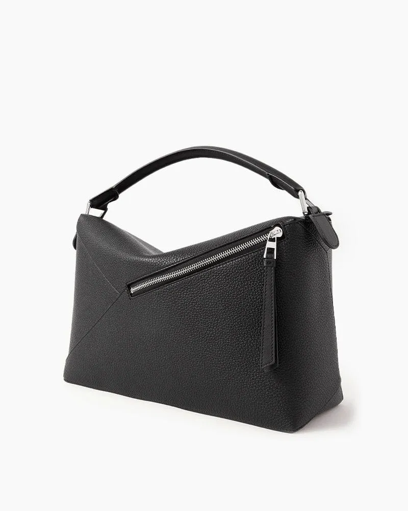 Large Form-Panel Leather Handbag sold by Larosa product image thumbnail 2