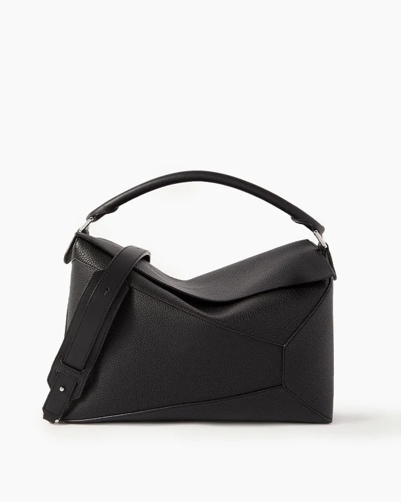 Large Form-Panel Leather Handbag sold by Larosa