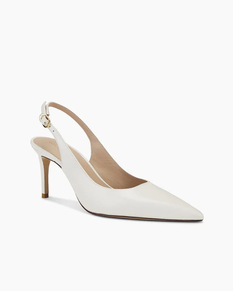 Women‘s Minimalist Pointed Toe Slingback Heels Pumps sold by Larosa product image thumbnail 3