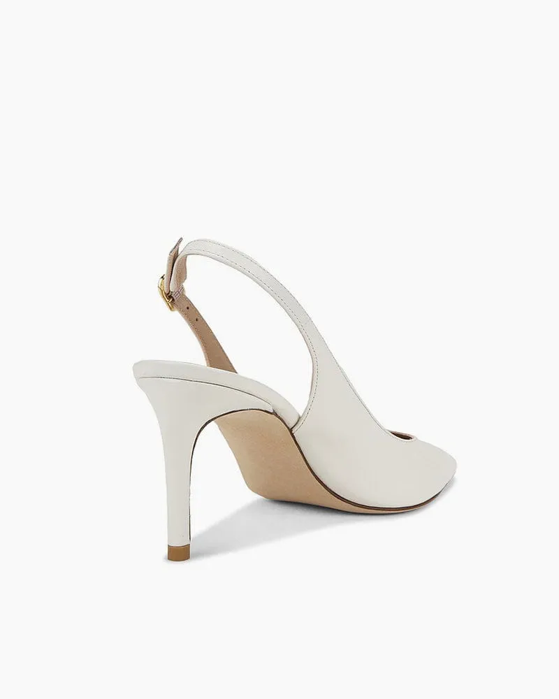 Women‘s Minimalist Pointed Toe Slingback Heels Pumps sold by Larosa product image thumbnail 4