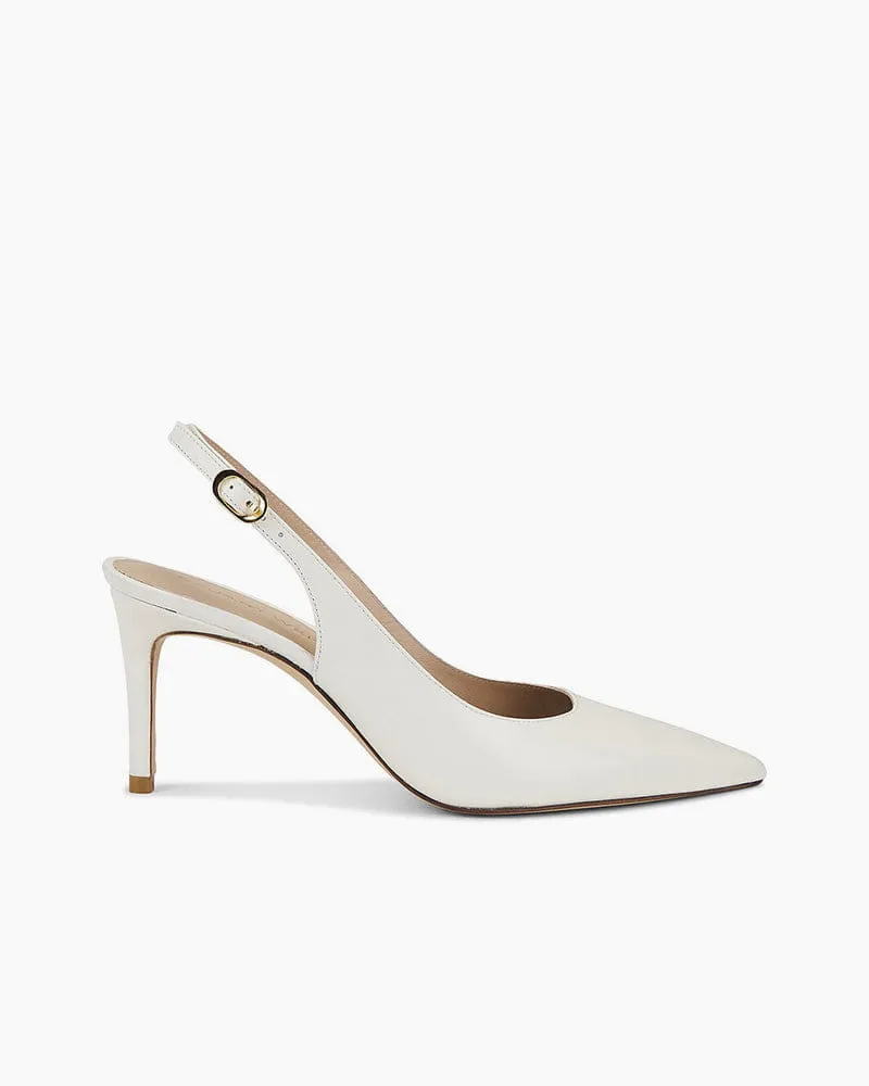 Women‘s Minimalist Pointed Toe Slingback Heels Pumps sold by Larosa product image thumbnail 2