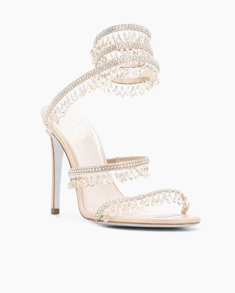 Women's Crystal Chandelier Sandals sold by Larosa product image thumbnail 2