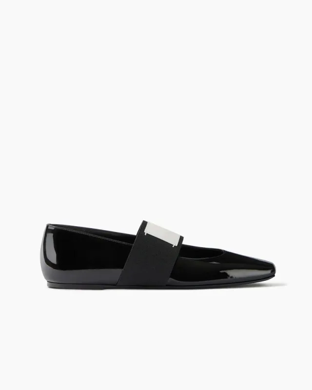 Women's Textured Square Ballet Flats sold by Larosa