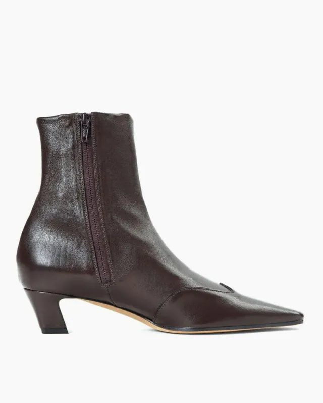Western Style Leather Booties Square Toe sold by Larosa