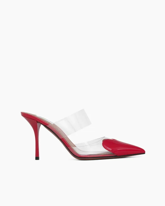 Women's Radiant Heart Heel Mules sold by Larosa