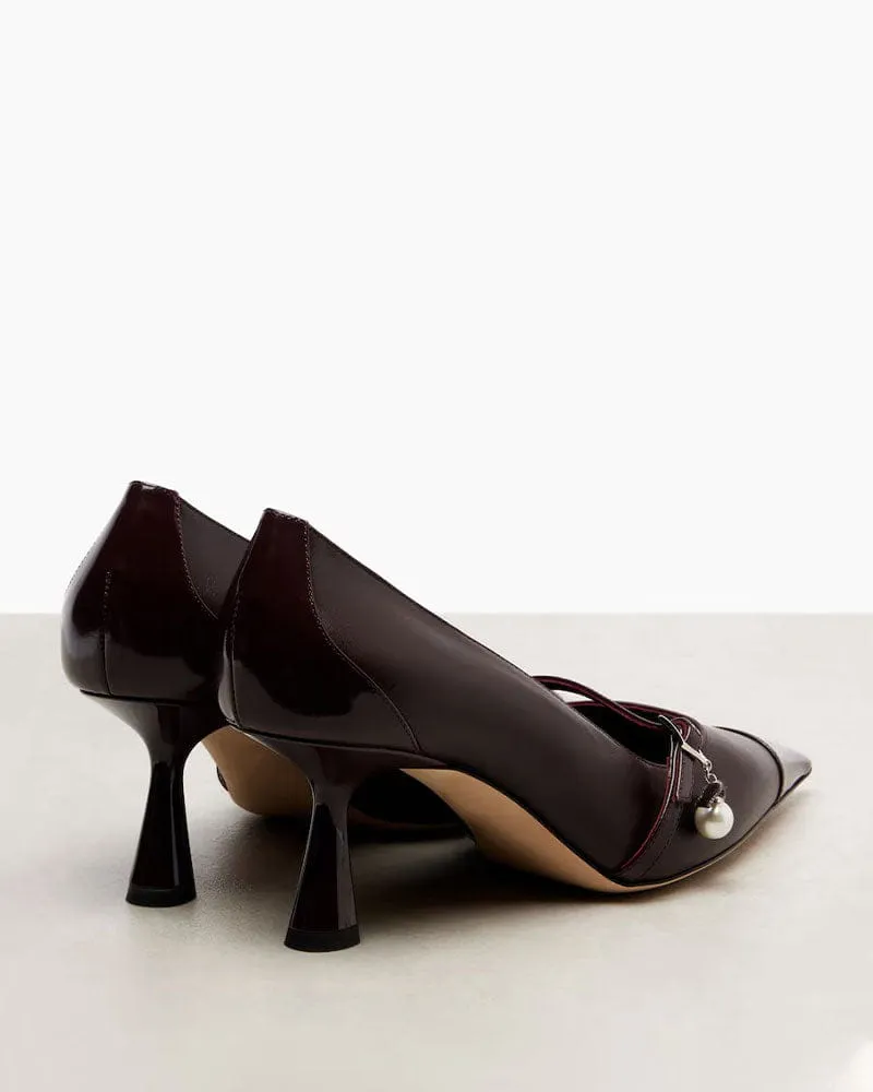 Women's Eren 65 Leather Pumps sold by Larosa product image thumbnail 2