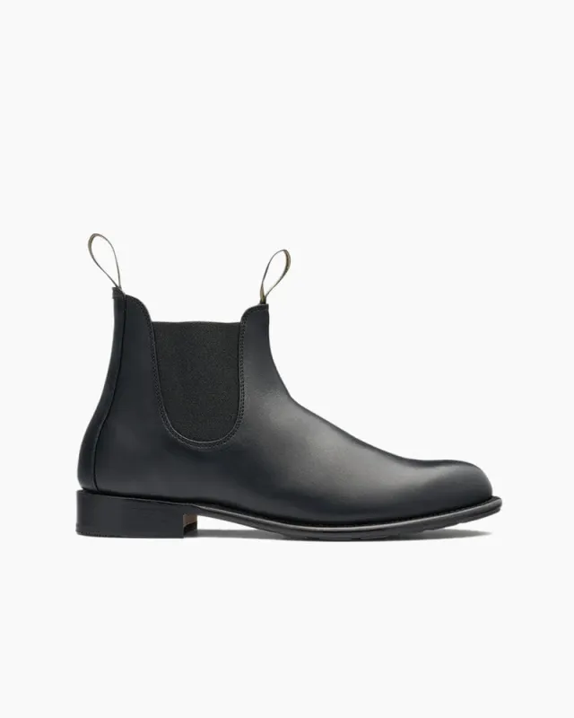 Women's Artisan Welted Chelsea Boot in Black Leather sold by Larosa