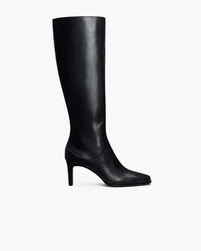 Women's Sleek Slim Heel Tall Boots sold by Larosa