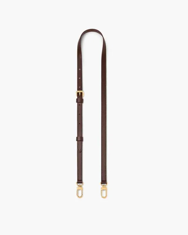 Adjustable Leather Shoulder Strap 16mm Ebene sold by Larosa