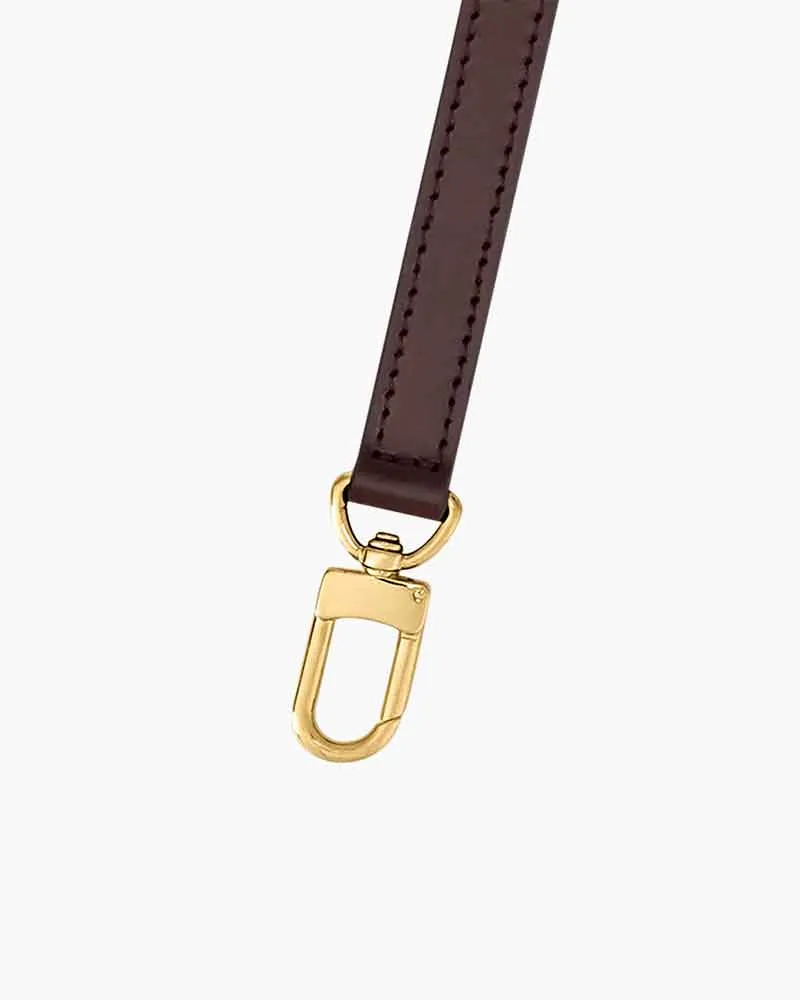 Adjustable Leather Shoulder Strap 16mm Ebene sold by Larosa product image thumbnail 2