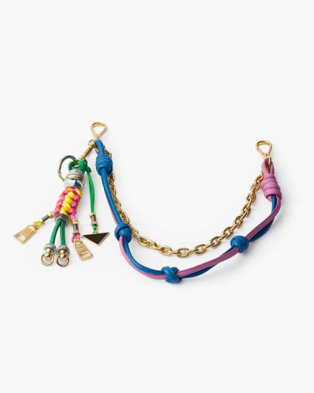 Industrial Style Rope Keychain Gold Chain sold by Larosa