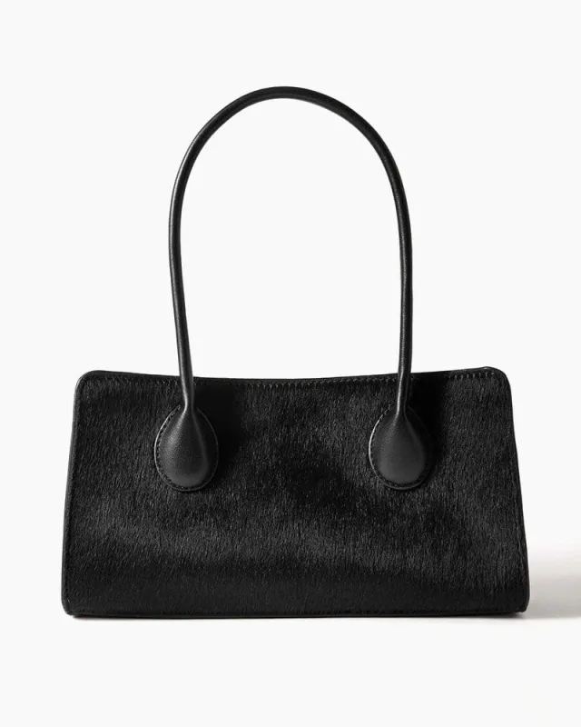 (Pre-sale)Minimalist 90s Style Leather Shoulder sold by Larosa